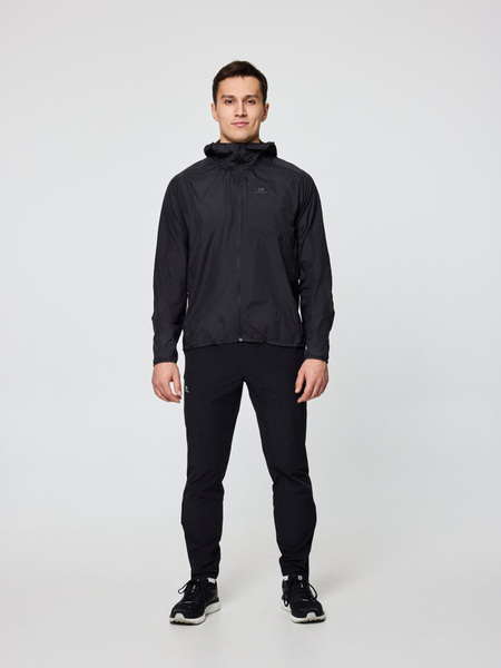 Куртка Тренировочная NordSki M Easy Run мужская Black (вид 8) Куртка Тренировочная NordSki M Easy Run мужская Black (фото, вид 8)