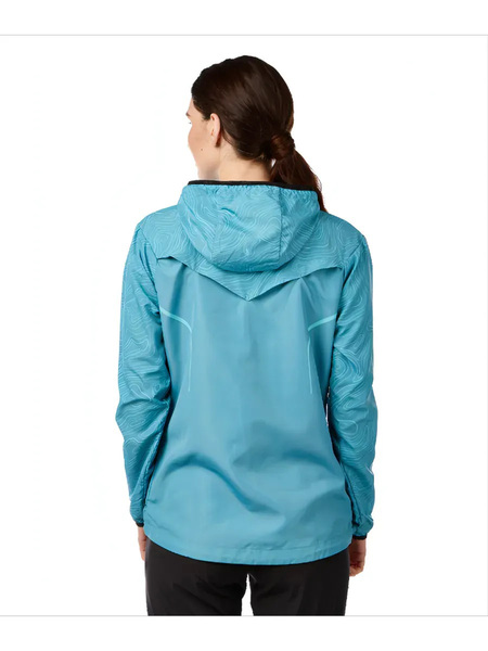 Куртка Тренировочная KV+ Breeze женская синий (вид 3) Куртка Тренировочная KV+ Breeze женская синий (фото, вид 3)