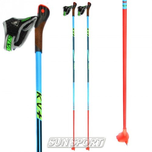   KV+ Tornado Plus Clip Blue (100% Carbon) (,  1)