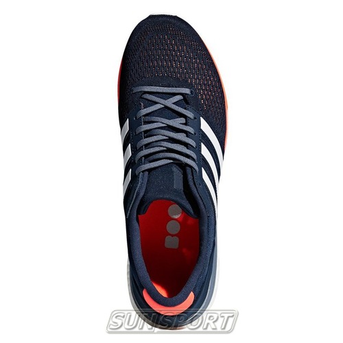 Кроссовки беговые Adidas M Adizero Boston мужские т.синий (вид 1) Кроссовки беговые Adidas M Adizero Boston мужские т.синий (фото, вид 1)