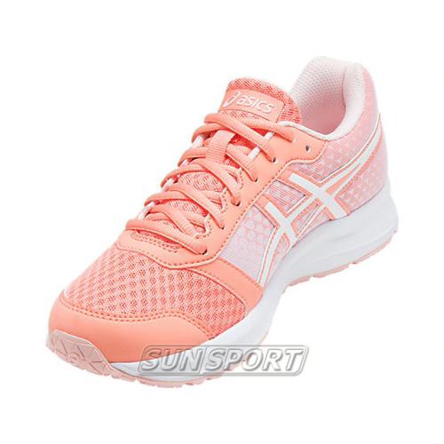 Кроссовки беговые Asics W Patriot 9 бел/розовый (вид 5) Кроссовки беговые Asics W Patriot 9 бел/розовый (фото, вид 5)
