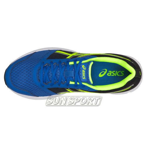 Кроссовки беговые Asics M Patriot 9 желт/синий (вид 4) Кроссовки беговые Asics M Patriot 9 желт/синий (фото, вид 4)