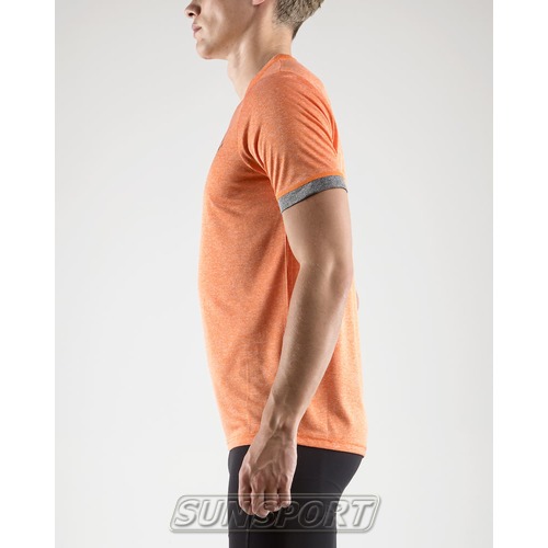 Футболка Craft M Melange SS мужская оранжевый (вид 2) Футболка Craft M Melange SS мужская оранжевый (фото, вид 2)
