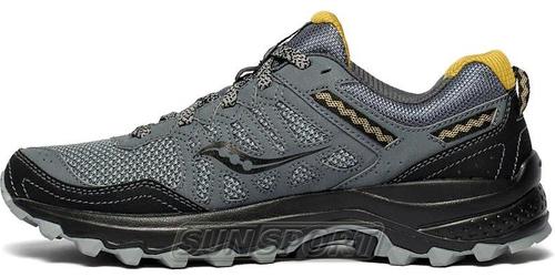 Кроссовки трейловые Saucony M Excursion TR12 Silver/Gold (вид 2) Кроссовки трейловые Saucony M Excursion TR12 Silver/Gold (фото, вид 2)