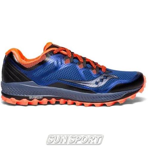   Saucony M Peregrine 8 Blue/Black/VizirRed (,  1)