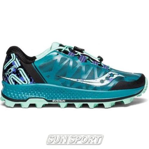   Saucony W Koa ST Green/Black/Aqua (,  1)