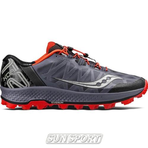   Saucony M Koa ST Grey/Black/ViziRed (,  1)