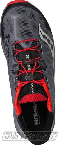   Saucony M Koa ST Grey/Black/ViziRed (,  3)