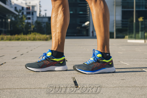 Кроссовки беговые Asics M Gel-Excite 6 SP желт/серый (вид 7) Кроссовки беговые Asics M Gel-Excite 6 SP желт/серый (фото, вид 7)