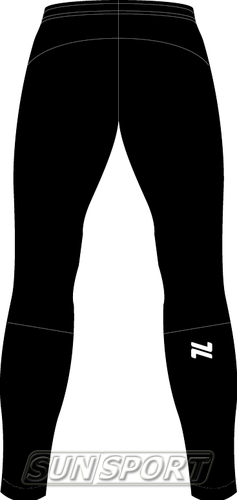 Разминочные штаны NordSki М Motion мужские черный (фото, вид 1)