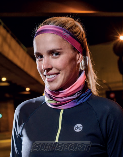 Повязка Buff Wide R-Luminance Pink (вид 1) Повязка Buff Wide R-Luminance Pink (фото, вид 1)