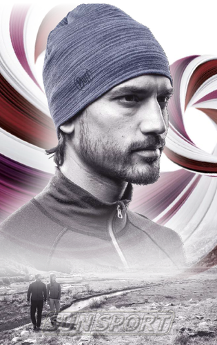  Buff Midweight Merino Wool Hat Denim (,  1)