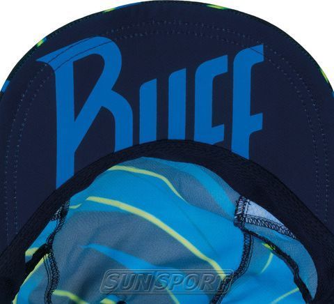 Кепка Buff Pro Run R-Focus Blue (фото, вид 2)