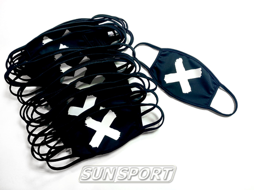 Повязка защитная на лицо многоразовая (Коронавирус Стоп) (вид 10) Повязка защитная на лицо многоразовая (Коронавирус Стоп) (фото, вид 10)