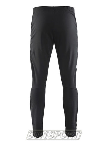 Тайтсы утепленные Craft Force Wind XC мужские черный (вид 1) Тайтсы утепленные Craft Force Wind XC мужские черный (фото, вид 1)