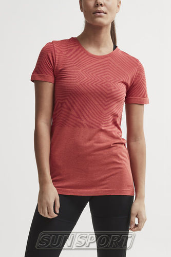 Футболка Craft W Cool Comfort женская коралл (вид 1) Футболка Craft W Cool Comfort женская коралл (фото, вид 1)