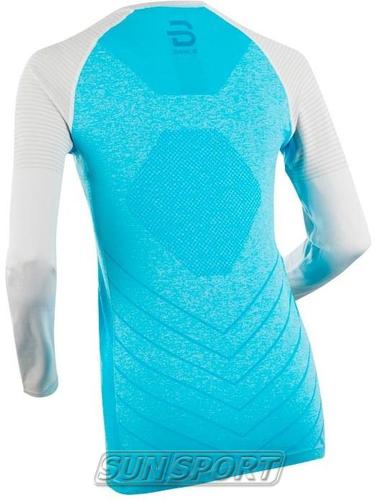 Рубашка BD Light Seamless женская синий (вид 1) Рубашка BD Light Seamless женская синий (фото, вид 1)