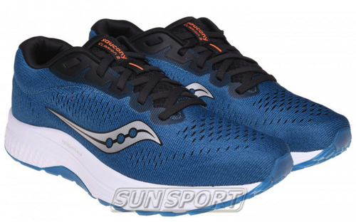 Кроссовки беговые Saucony M Clarion 2 Blue/Black (вид 4) Кроссовки беговые Saucony M Clarion 2 Blue/Black (фото, вид 4)