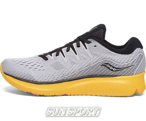 Кроссовки беговые Saucony M Ride Iso 2 Grey/Yellow (вид 1) Кроссовки беговые Saucony M Ride Iso 2 Grey/Yellow (фото, вид 1)