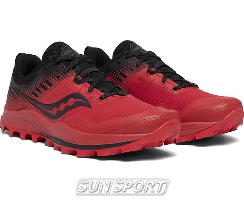   Saucony M Peregrine 10 ST Red/Black (,  4)