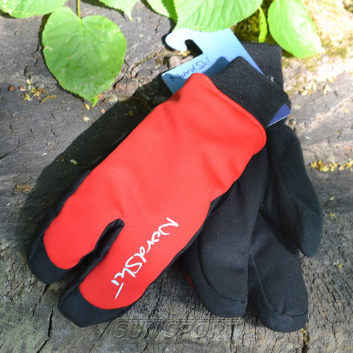 Варежки Лобстеры NordSki Active WS красный (вид 3) Варежки Лобстеры NordSki Active WS красный (фото, вид 3)