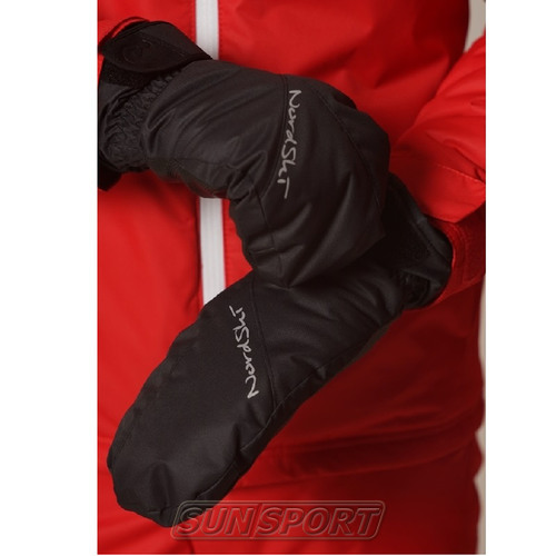 Варежки NordSki Arctic мембрана черный 20/21 (вид 3) Варежки NordSki Arctic мембрана черный 20/21 (фото, вид 3)