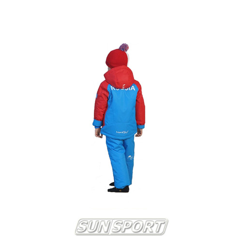 Утепленный костюм NordSki JR National Blue детский (вид 3) Утепленный костюм NordSki JR National Blue детский (фото, вид 3)