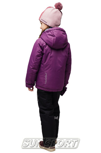 Утепленный костюм NordSki JR Motion детский фиолетовый (фото, вид 3)