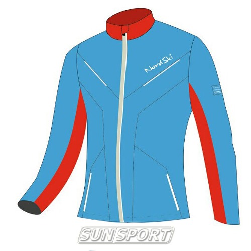   NordSki M SoftShell  National Blue (,  3)