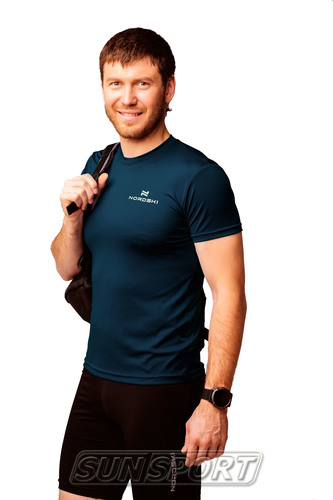 Футболка NordSki M Sport мужская BlueBerry 17/18 (вид 2) Футболка NordSki M Sport мужская BlueBerry 17/18 (фото, вид 2)