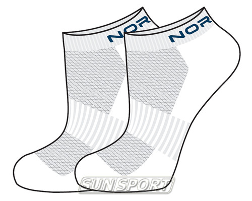 Носки (комплект) NordSki Run белый (вид 3) Носки (комплект) NordSki Run белый (фото, вид 3)
