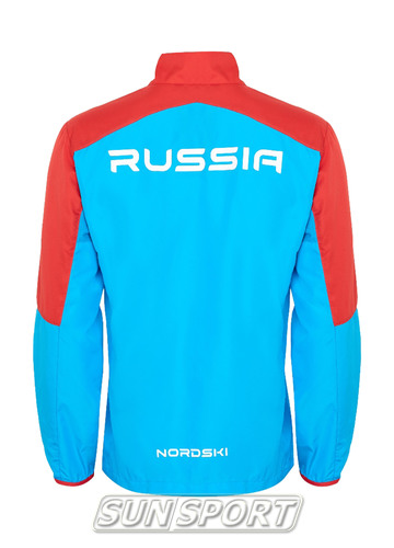 Куртка Тренировочная NordSki Jr Sport детская Red (вид 1) Куртка Тренировочная NordSki Jr Sport детская Red (фото, вид 1)
