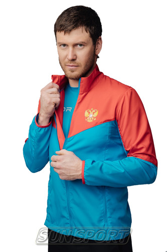 Куртка Тренировочная NordSki Jr Sport детская Red (вид 2) Куртка Тренировочная NordSki Jr Sport детская Red (фото, вид 2)