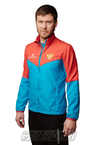 Куртка Тренировочная NordSki Jr Sport детская Red (вид 3) Куртка Тренировочная NordSki Jr Sport детская Red (фото, вид 3)