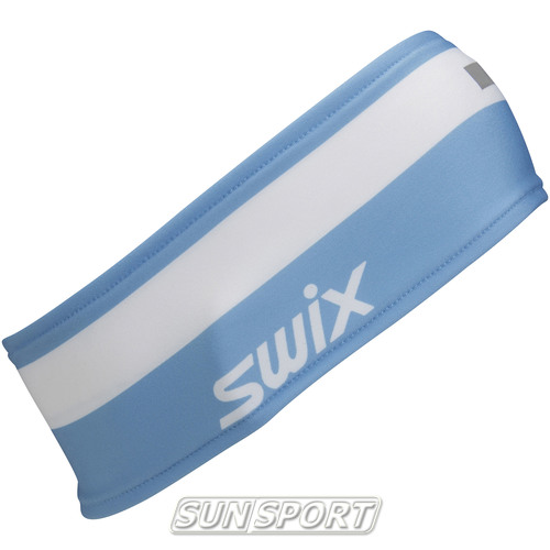 Повязка Swix Motion Light нежно-голубой (вид 1) Повязка Swix Motion Light нежно-голубой (фото, вид 1)