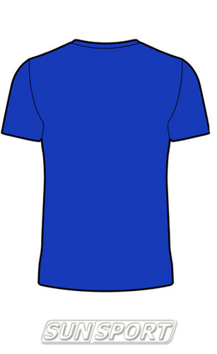 Футболка KV+ T-shirt мужская синий (вид 1) Футболка KV+ T-shirt мужская синий (фото, вид 1)