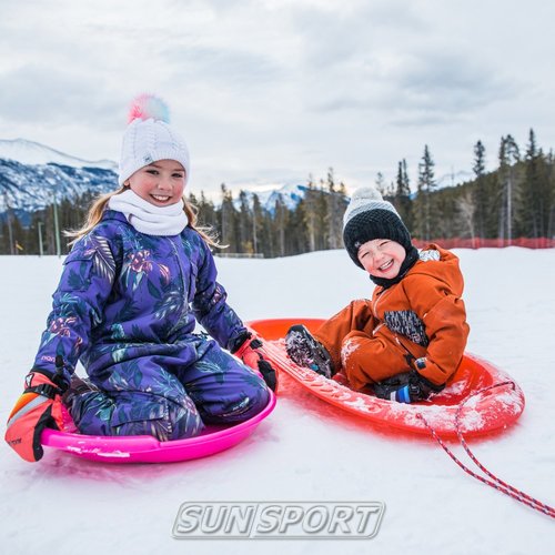  Buff Kids Knitted&Polar Hat Nina White (,  1)