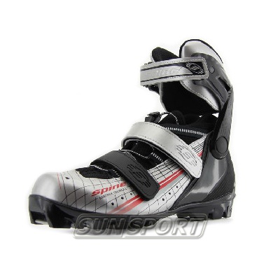 Ботинки лыжероллеров Spine Skiroll Skate SNS Pilot бел/черный (фото, вид 3)