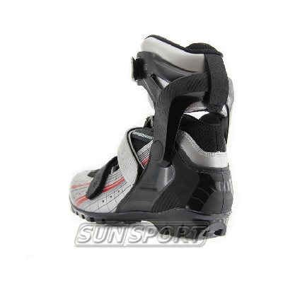 Ботинки лыжероллеров Spine Skiroll Skate SNS Pilot бел/черный (фото, вид 4)
