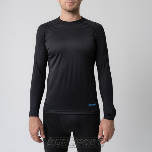 Термобелье Рубашка NordSki M Active Pro WS мужская черный (вид 1) Термобелье Рубашка NordSki M Active Pro WS мужская черный (фото, вид 1)