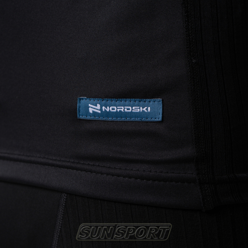 Термобелье Рубашка NordSki M Active Pro WS мужская черный (вид 5) Термобелье Рубашка NordSki M Active Pro WS мужская черный (фото, вид 5)