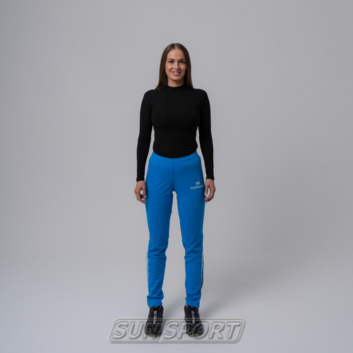 Разминочные штаны NordSki W Pro Rus женские 20/21 (вид 1) Разминочные штаны NordSki W Pro Rus женские 20/21 (фото, вид 1)