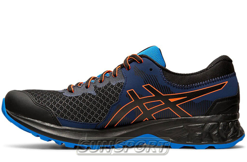 Кроссовки трейловые Asics M Gel-Sonoma 4 черн/т.синий (вид 1) Кроссовки трейловые Asics M Gel-Sonoma 4 черн/т.синий (фото, вид 1)