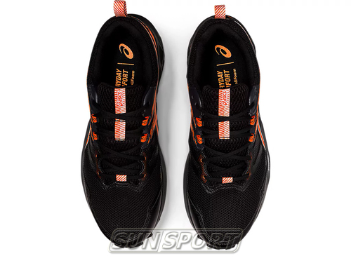 Кроссовки трейловые Asics M Gel-Sonoma 6 GTX черн/оранжевый (вид 6) Кроссовки трейловые Asics M Gel-Sonoma 6 GTX черн/оранжевый (фото, вид 6)