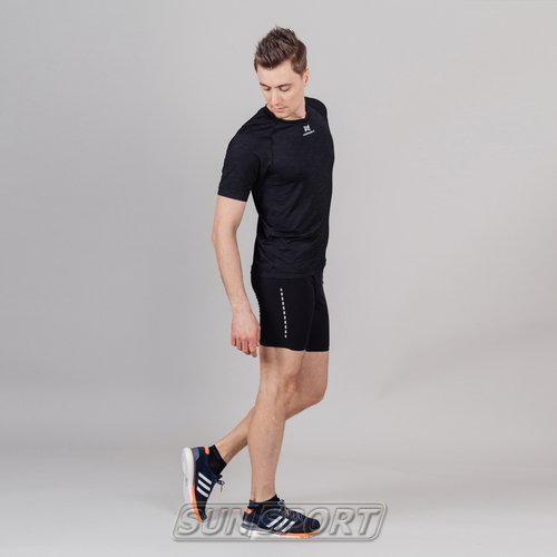 Футболка NordSki M Pro мужская Black (вид 1) Футболка NordSki M Pro мужская Black (фото, вид 1)