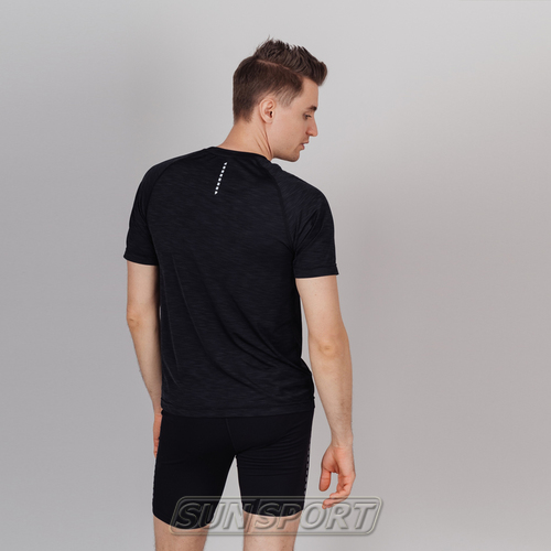 Футболка NordSki M Pro мужская Black (вид 2) Футболка NordSki M Pro мужская Black (фото, вид 2)