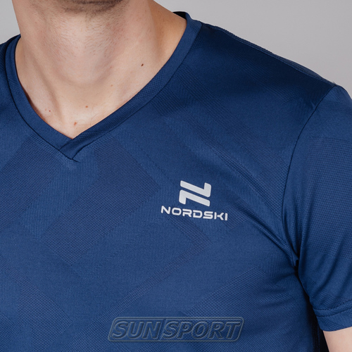 Футболка NordSki M Ornament мужская Dark Blue (вид 2) Футболка NordSki M Ornament мужская Dark Blue (фото, вид 2)
