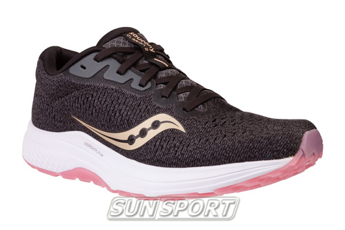   Saucony W Clarion 2 Carcoal/Roseater (,  4)