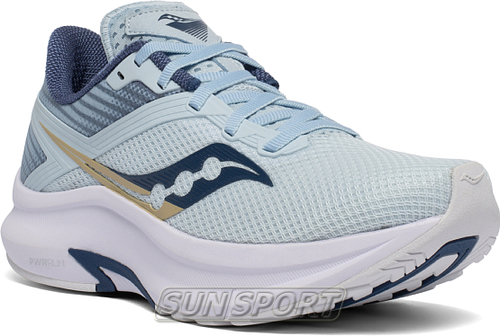 Кроссовки беговые Saucony W Axon Sky/Storm (вид 2) Кроссовки беговые Saucony W Axon Sky/Storm (фото, вид 2)
