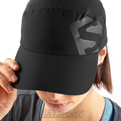 Кепка Salomon XA CAP черный (вид 1) Кепка Salomon XA CAP черный (фото, вид 1)